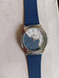 Arabic Black Aura Leather Watch