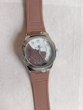 Arabic Black Aura Leather Watch