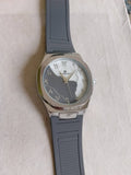 Arabic Black Aura Leather Watch