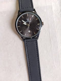 TrueWorth Date leather Luxury Watch